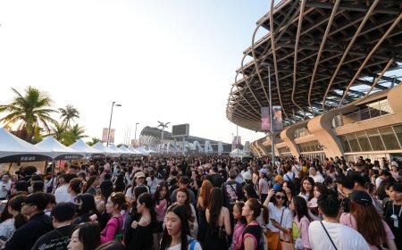 BLACKPINK演唱會散場人潮滿滿 高捷世運站運量全日約32萬人次