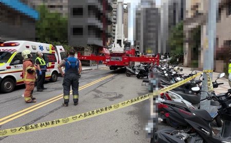 快訊／新北女13樓墜2樓露台死亡！住戶驚嚇報警