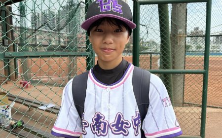 黑豹旗／首戰也是終戰！南女高三蔡宜恩從「按讚」開始的圓夢旅程