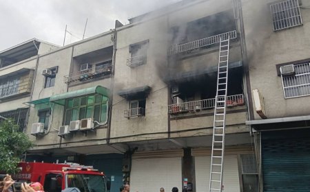 快訊／新莊移工宿舍清晨火警！木板隔間助長火勢　濃煙狂竄
