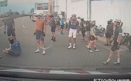 陸軍「勇虎」戰車突噴零件！害6名騎士閃不過慘摔　1人骨折