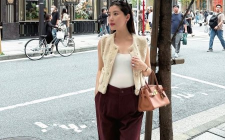 大馬最美千金當時尚孕媽咪　拎愛馬仕柏金包變奏款遊日