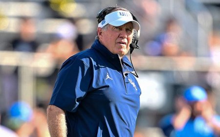 Bill Belichick defends struggling UNC football program using iconic Trump line