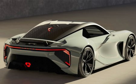 雷克萨斯 Sport 概念车曝光：内饰物理隔断主副驾，V8 混动 900 马力