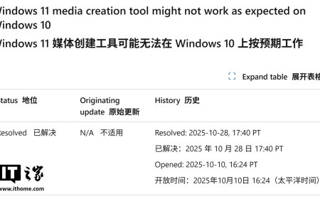 Win10 / Win11 可继续装机：微软修复媒体创建工具 BUG，告别闪退与报错