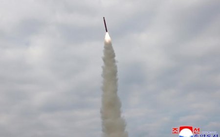 朝中社：朝鲜试射海对地战略巡航导弹（图）