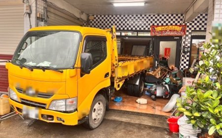 疑搶標工程惹禍！工程車撞人衝進公司　還囂張嗆聲：會來放火