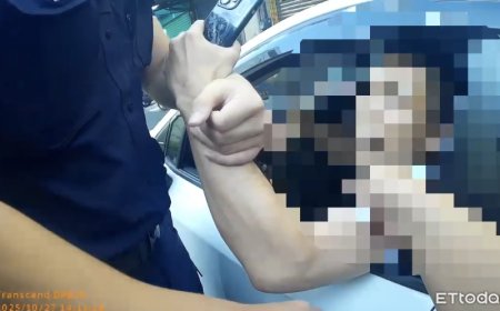 違停找妻釀風波！男拒檢咆哮遭壓制　阿嬤出手幫忙也被送辦