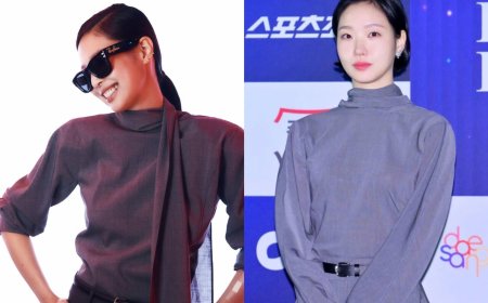 Jennie、金高銀撞衫也太好看！Jacquemus灰色套裝極簡優雅雙贏局面