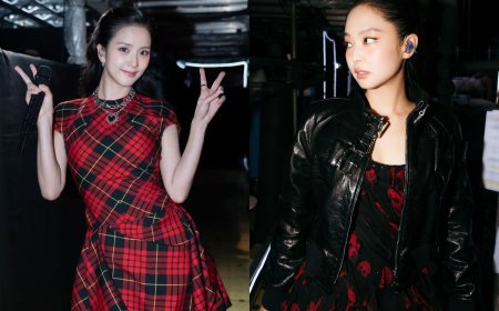 Jisoo格紋迷你裙甜酷風、Jennie霸氣登場！McQueen訂製超美舞台造型