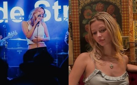 最美星二代Apple Martin首度開唱氣場炸裂　合體媽媽時尚大片驚艷全網