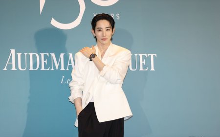 李洙赫低胸裝配200萬AP錶跑趴　「江南太子」風度翩翩