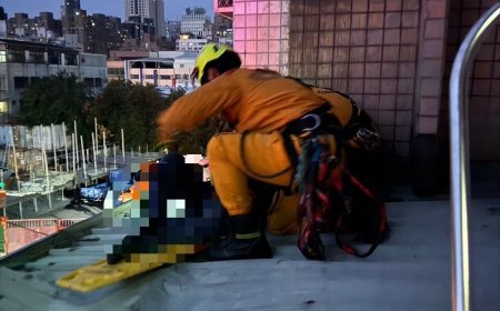離奇墜樓！家人半夜上廁所...42歲男不見了　竟墜10米躺鄰屋頂