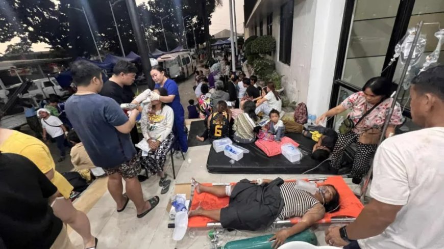 强震袭击菲律宾中部并致至少26人死亡