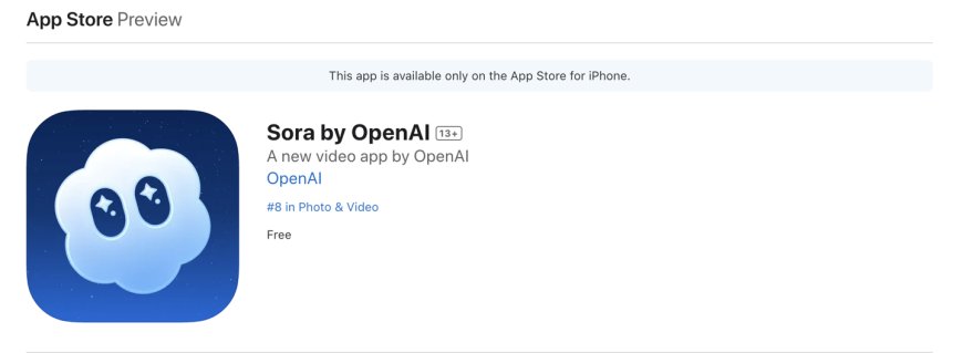 OpenAI 推出全新视频社交应用 Sora:可以“深度伪造”他人,只要对方同意