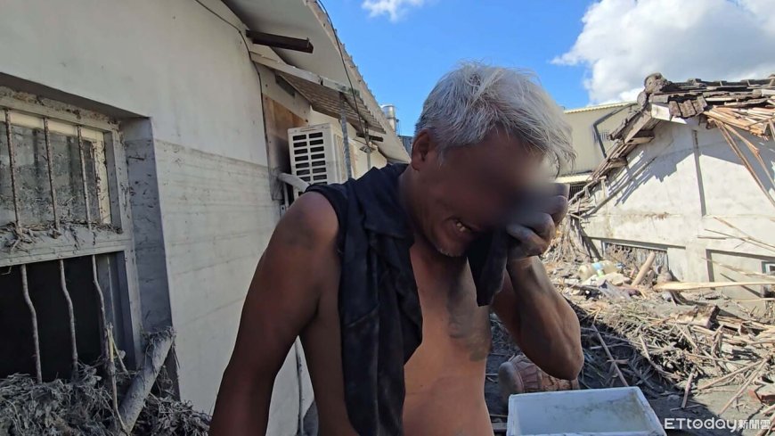 獨／逼哭全網的光復白髮男找到了！「有挖到我媽嗎？」憶母淚崩：她喊阿偉救我