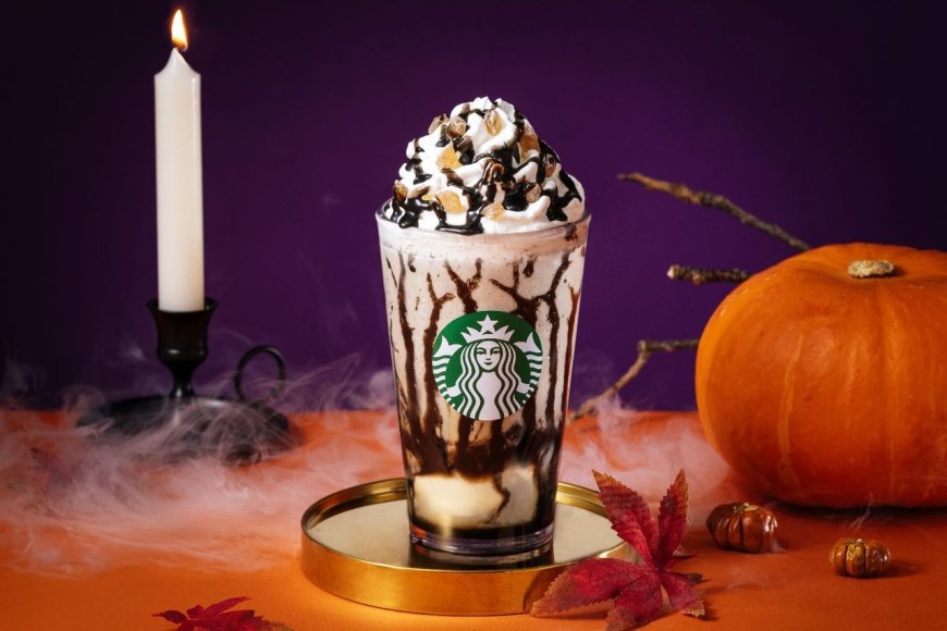 萬聖節星巴克推暗夜星冰樂　IKEA「一刀莓命」黑色甜點上陣