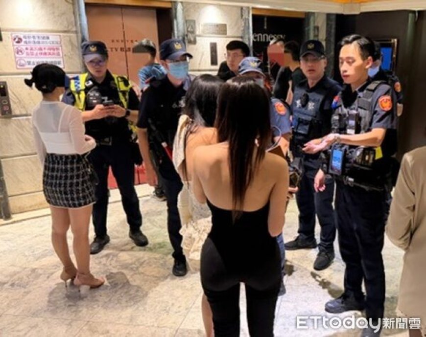 中秋連假來了！治安中壢警擴大臨檢KTV　裸背妹受檢超吸睛