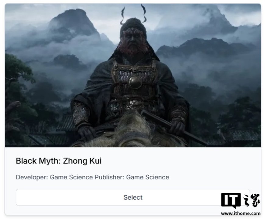 游戏科学《黑神话:钟馗》获 2025 第 43 届金摇杆最受期待作品提名,《GTA6》《巫师 4》《漫威金刚狼》等在列