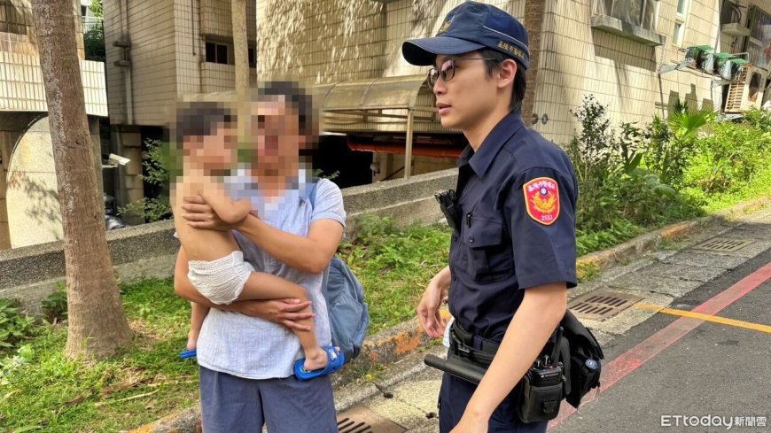 基隆2歲尿布童清晨獨自遊蕩　警耐心拼湊「童言」助返家
