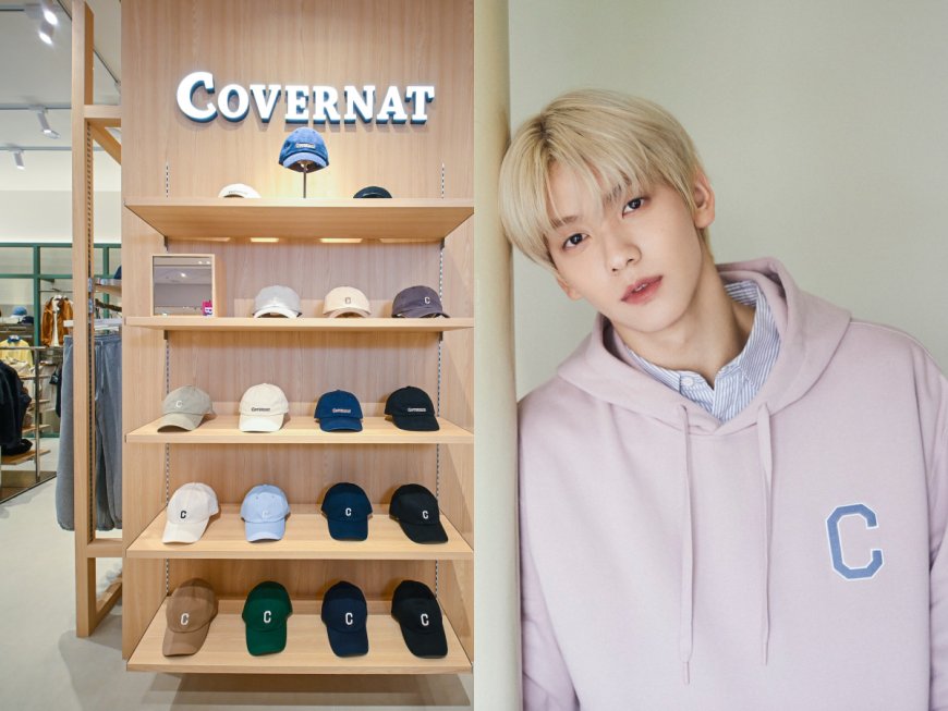 和TXT秀彬穿情侶裝！韓牌COVERNAT太好逛　台灣限定珍奶、鳳梨T恤必收