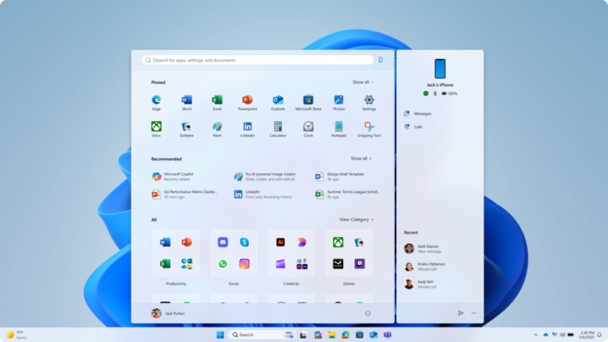微软发布 Win11 Canary 27965 预览版:升级开始菜单、引入 Edit 命令行文本编辑器