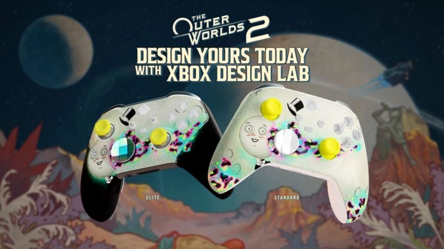 微软 Xbox Design Lab 上线《天外世界 2》主题手柄,94.98 美元起售