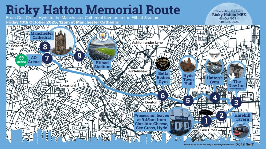 Ricky Hatton funeral details in full as fans to line 18-mile route to pay tribute to legendary boxer