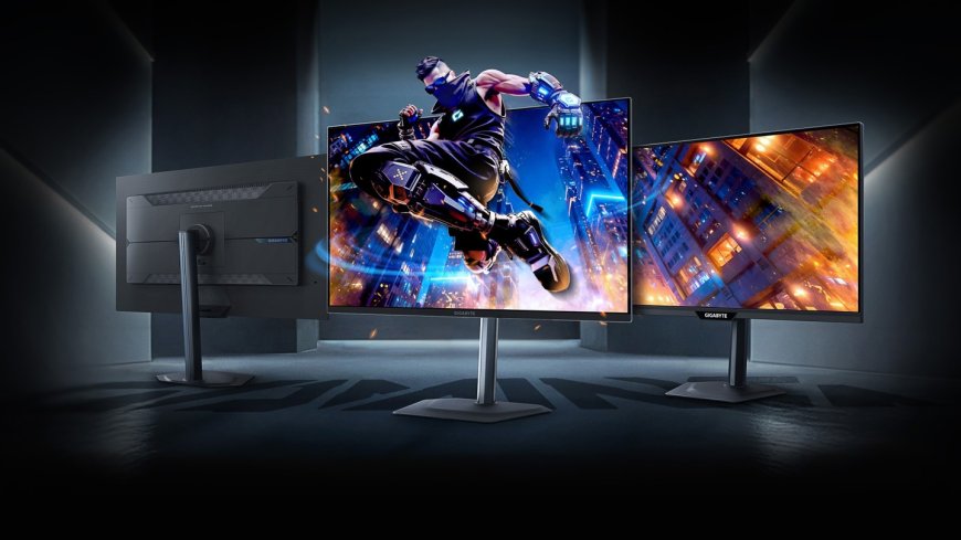 27" QHD 360Hz 与 32" UHD 240Hz,技嘉推出两款新 QD-OLED 电竞显示器