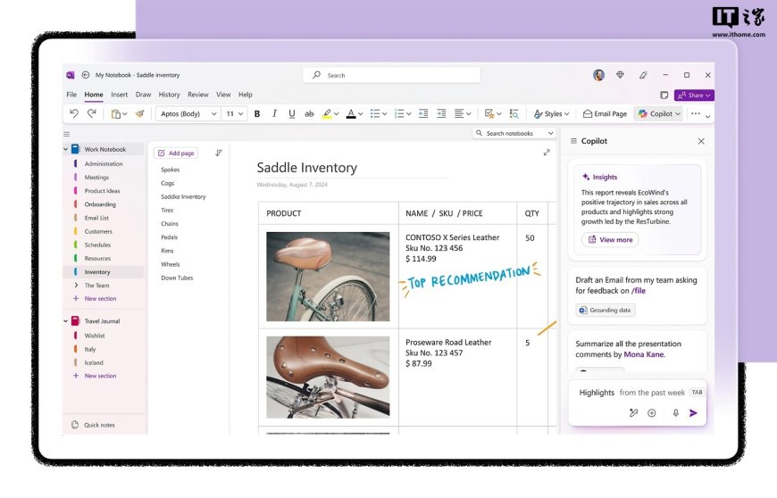 无需打开其它软件就能裁图,微软 Windows 版 OneNote 新增图片裁剪功能