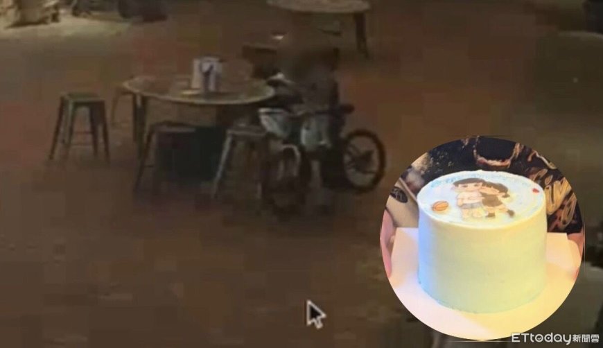壽星哭哭！20歲客製蛋糕剩奶油渣　他肚子餓「整盤端走」吃了