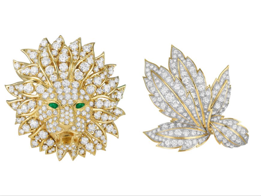 亮珠寶／梵克雅寶可銷售的古董在台巡迴　獅頭胸針好霸氣