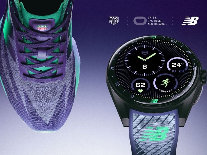 TAG Heuer備齊智能錶與跑鞋　攜手New Balance造福跑者