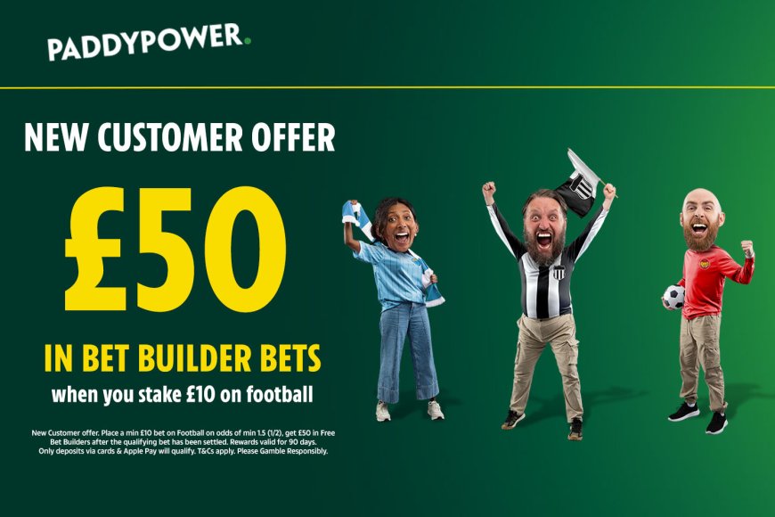 Portugal vs Ireland betting offer: Bet £10 get £50 free bet builders on Paddy Power