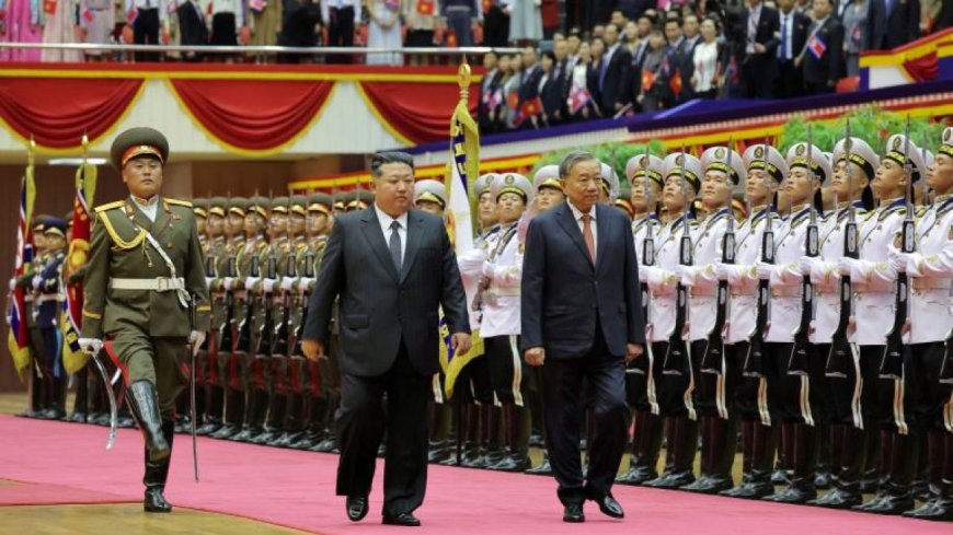 “社会主义天堂”：朝鲜领导人金正恩庆祝执政党成立80周年