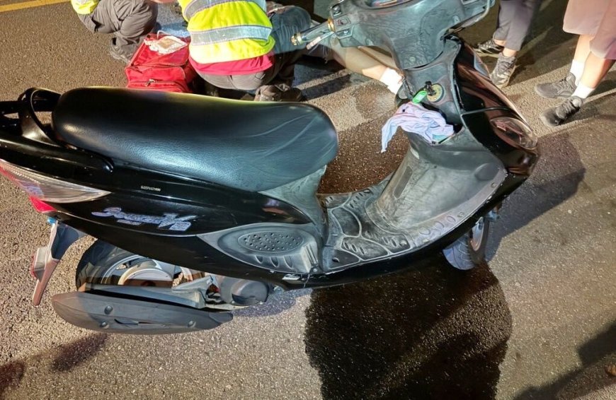 桃園阿姨遛狗不繫繩！愛犬亂衝害騎士雷殘　路人急報案