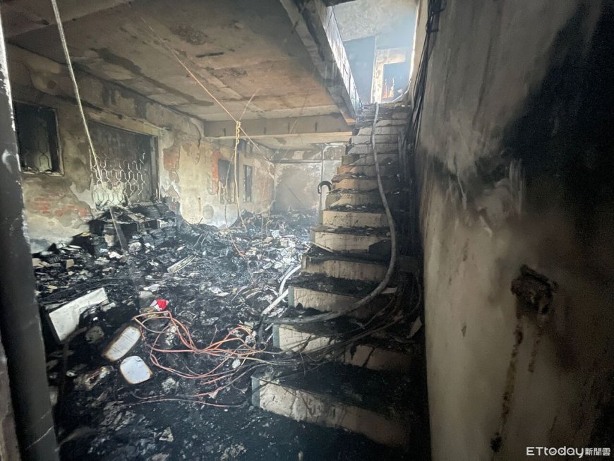 台東鹿野三層樓建物火警　消防火速灌救1男輕微燙傷