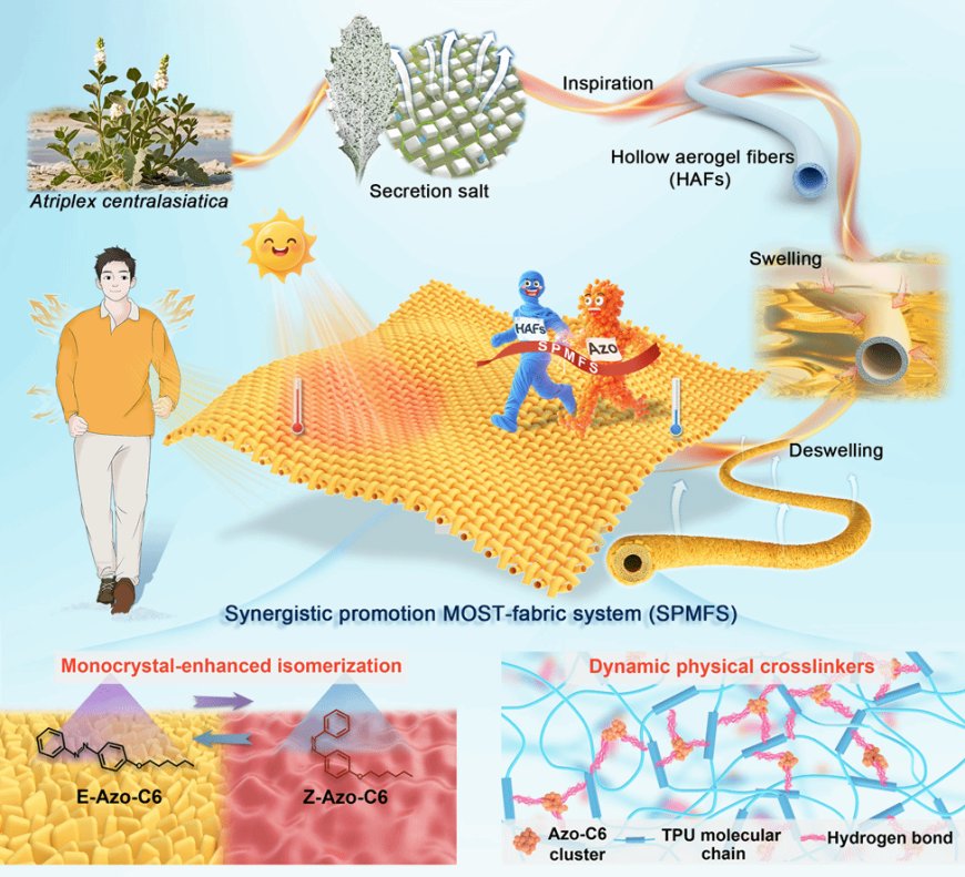 光照 12 秒就能升至 40℃,天津大学研发神奇织物实现“智能保暖”