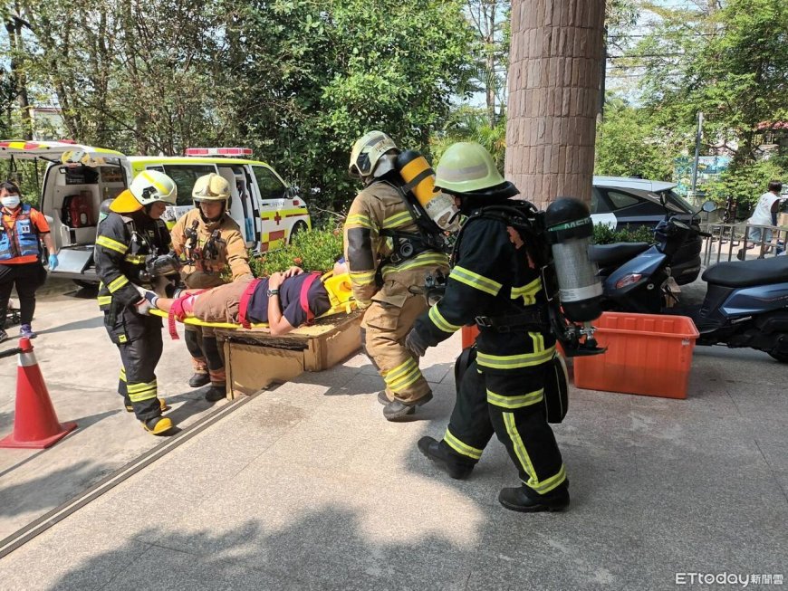 台南南化地震疏散演練登場　區公所聯手消防局強化防震應變力