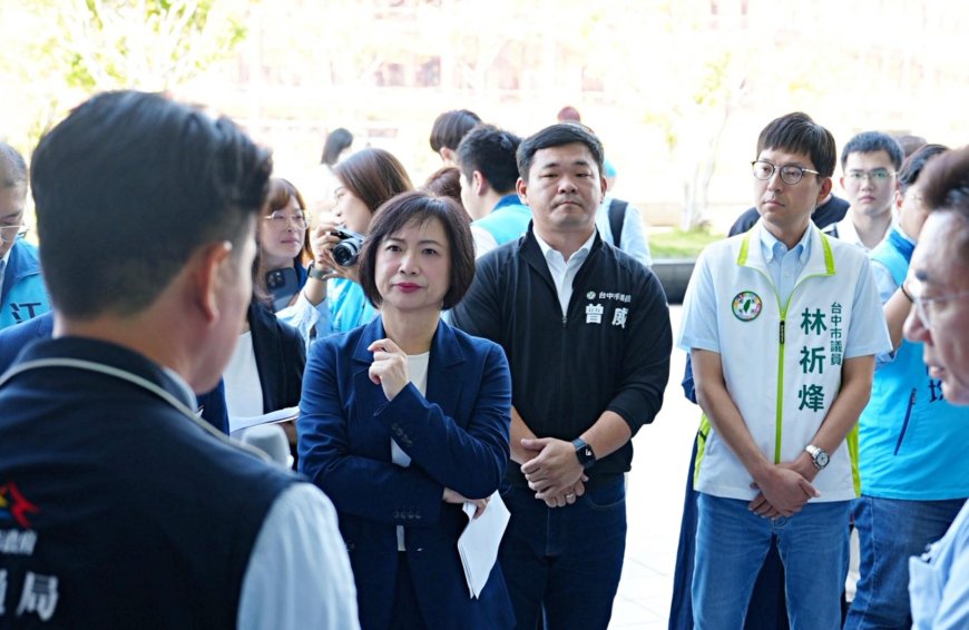 賴清德點將何欣純出戰台中　蔡其昌：全力支持