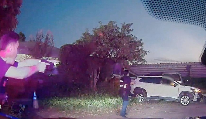 通緝犯拒檢跳車逃逸　妻接手衝撞員警！警連開4槍擊中她大腿