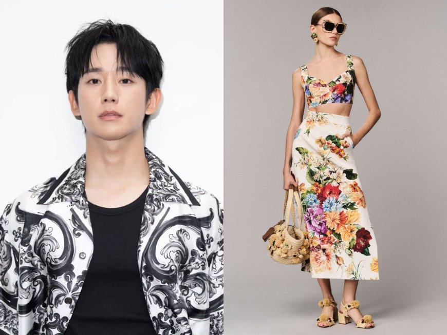 丁海寅與道英雙帥演繹Dolce ＆ Gabbana！西西里印花、蕾絲元素共譜浪漫秋冬