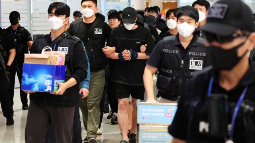 韩国公民从柬埔寨诈骗中心获释后被捕回国
