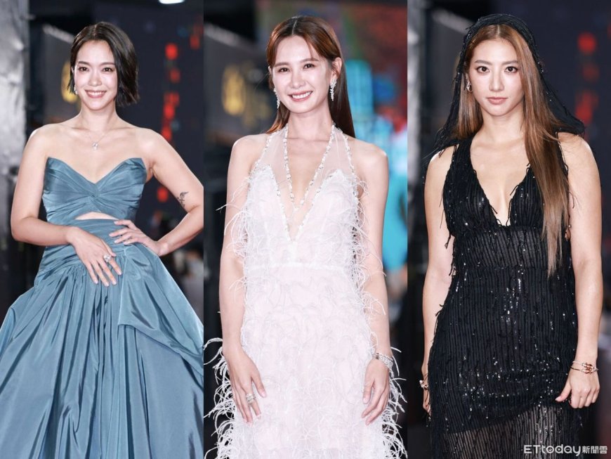 金鐘時尚／網友票選安心亞紅毯最美！瑞瑪席丹黑流蘇性感緊追