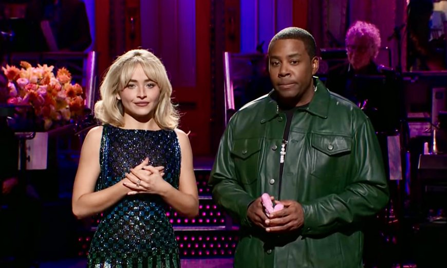 Sabrina Carpenter Jokes About Provocative Image in ‘SNL’ Monologue: ‘I’m Not Just Horny, I’m Also Turned On and Sexually Charged’