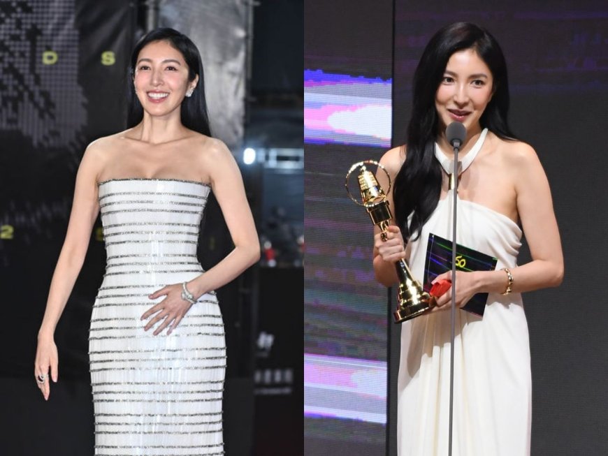 金鐘時尚／Tom Ford助攻楊謹華奪下視后　金豹裝點細節更顯女王氣場