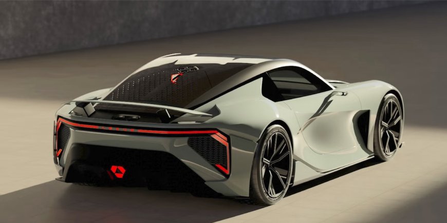 雷克萨斯 Sport 概念车曝光:内饰物理隔断主副驾,V8 混动 900 马力