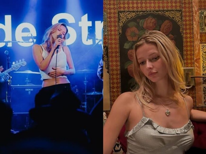 最美星二代Apple Martin首度開唱氣場炸裂　合體媽媽時尚大片驚艷全網