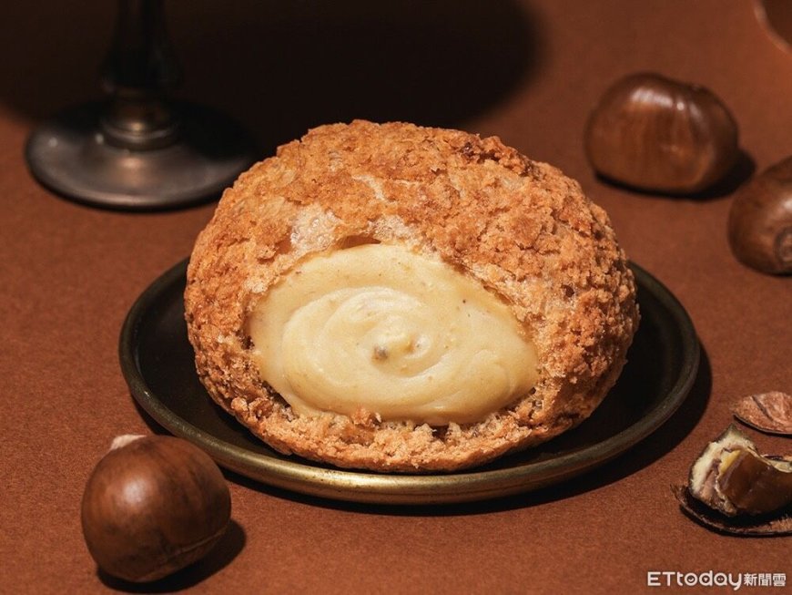 beard papa's「栗子泡芙」11月限定　草莓口味也回歸