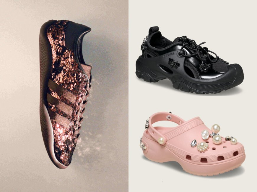 愛馬仕男裝設計師與adidas推Samba亮片鞋！Simone Rocha x Crocs新款一次看